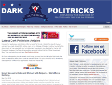 Tablet Screenshot of darkpolitricks.com